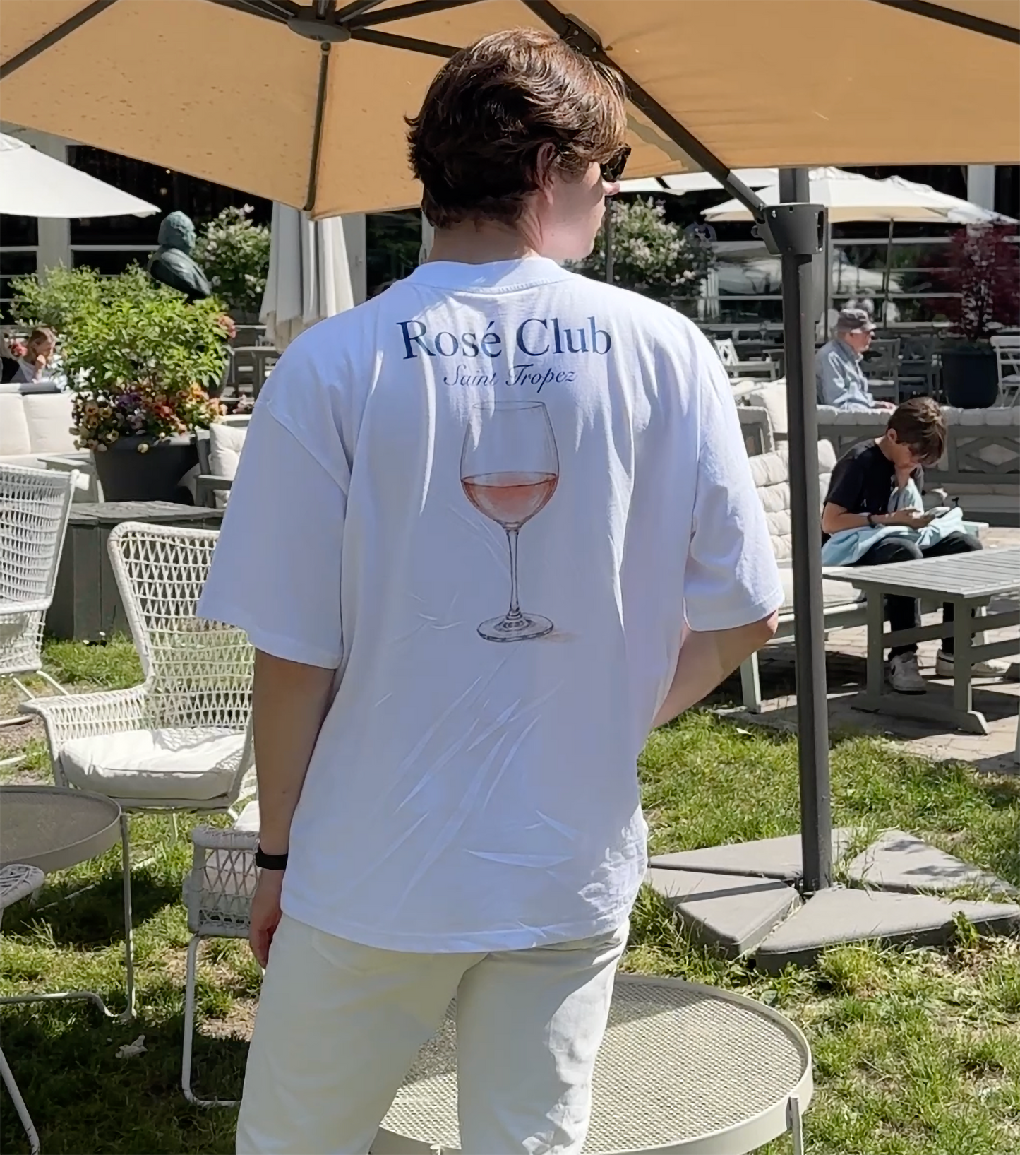 Rosé Club Saint-Tropez Oversized T-Shirt