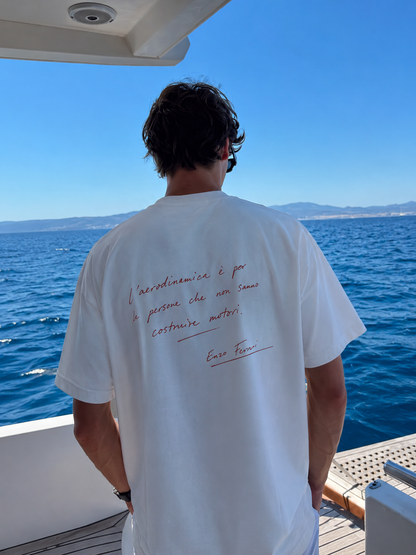 Aerodynamics are for People who can't build Engines Oversized T-Shirt