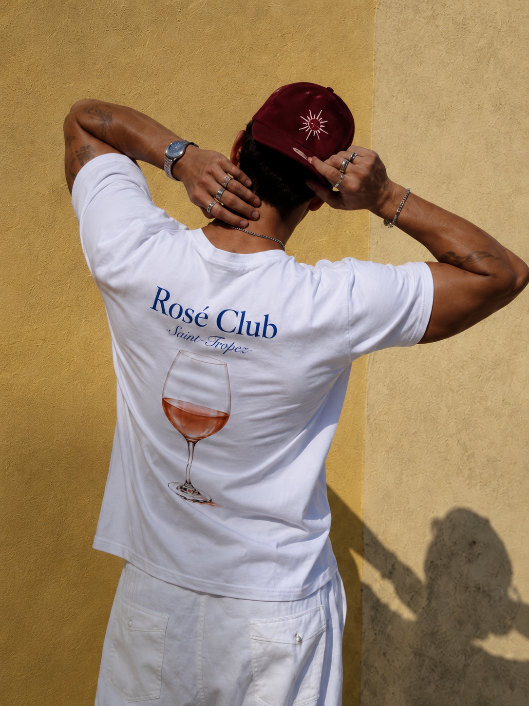 Rosé Club Saint-Tropez Oversized T-Shirt